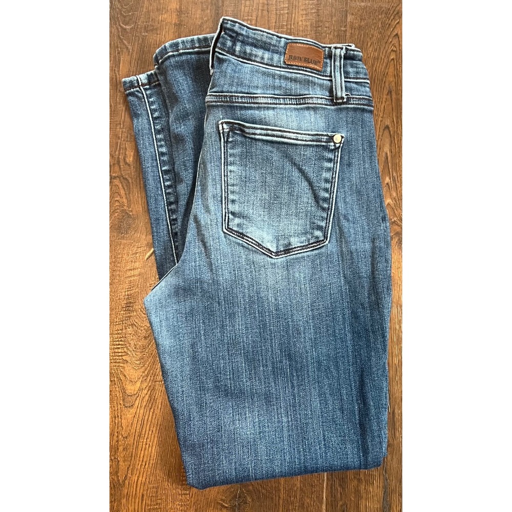 Judy Blue Slim Fit Jeans Womens 7/28 Medium Wash Stretch Denim JB82428DK